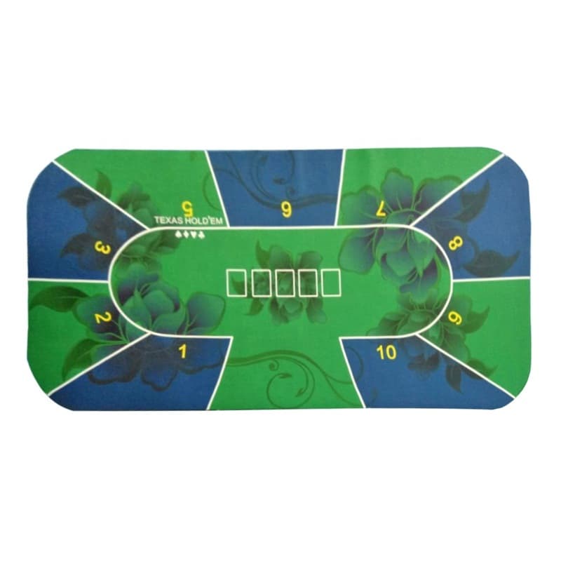 Texas Hold'em Rubber Table Cloth