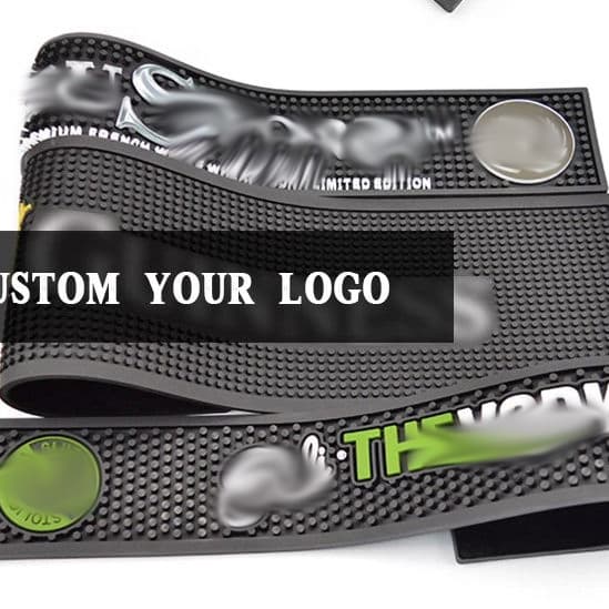 Embossed Rubber Bar Counter Mat