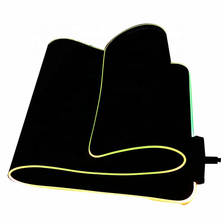 Colorful LED Gaming Mouse Pad with Lights