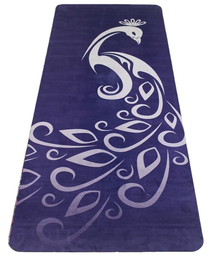 Travel-Ready Suede Yoga Mat