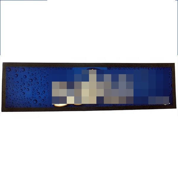 Nitrile Rubber Bar Mat with Border