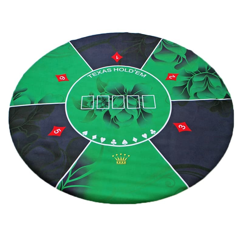Floral Casino & Mahjong Table Mat