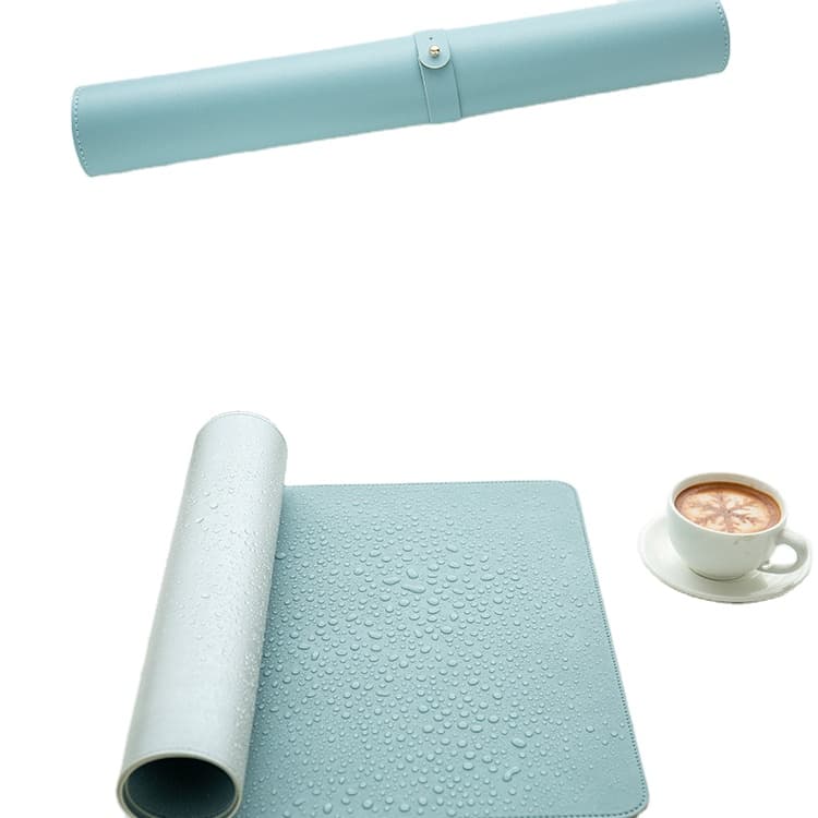Extended Leather Computer Desk Mat
