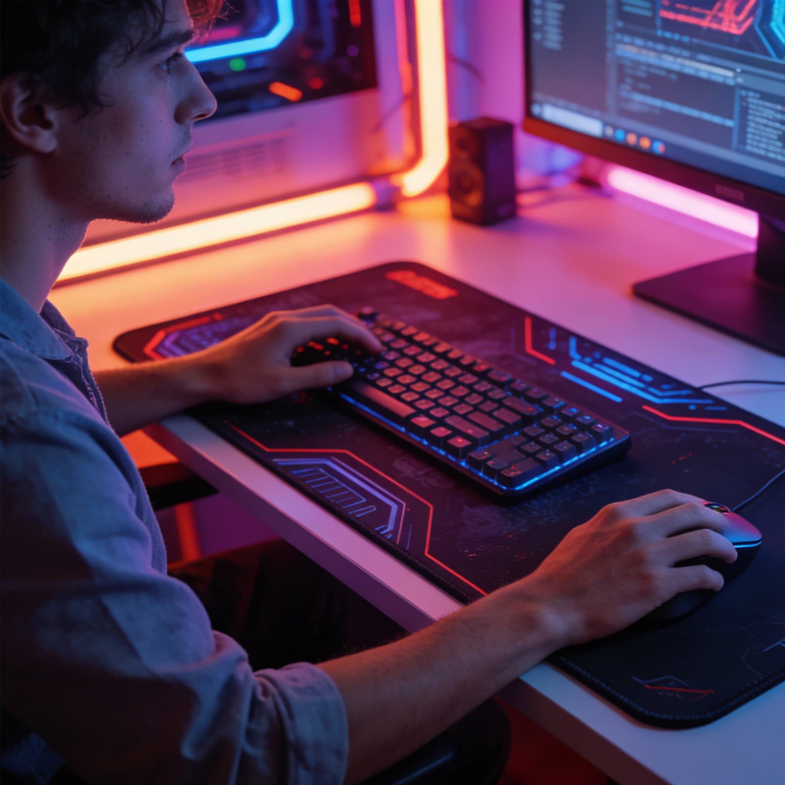 XXL Anime Gaming Mousepad – Sublimated