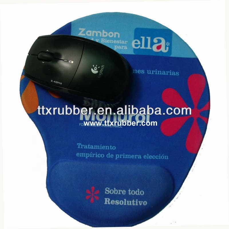 Non-Slip Gel Wrist Rest Mouse Pad