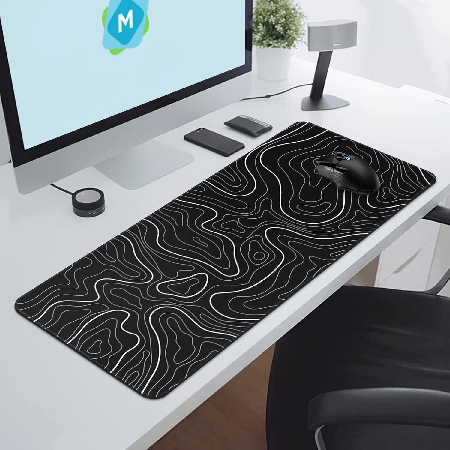 High-Quality Gaming Mouse Pad - Cloth & Rubber