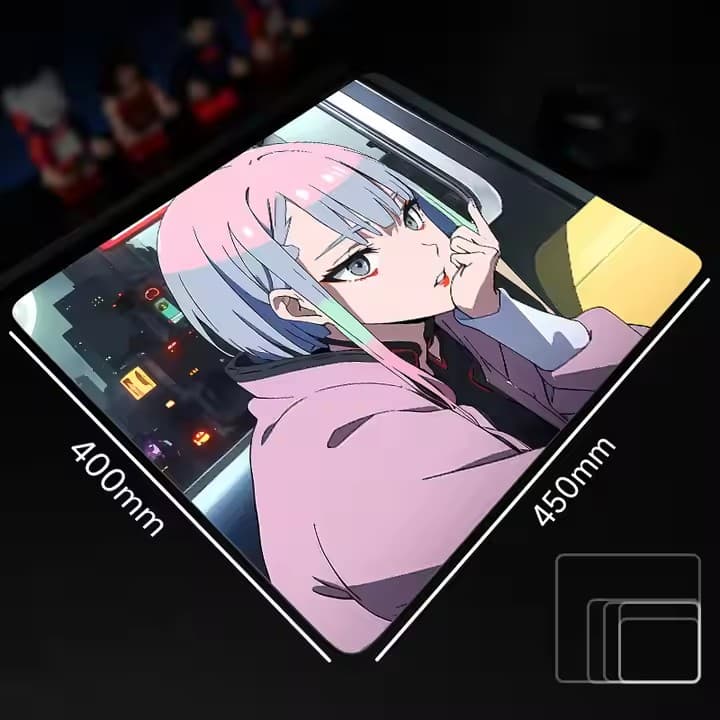 Frosted Tempered Glass Gaming Mouse Pad