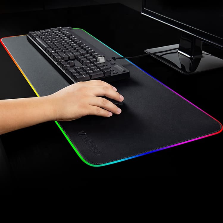 Non-Slip RGB Gaming Mouse Pad – Luminous Design