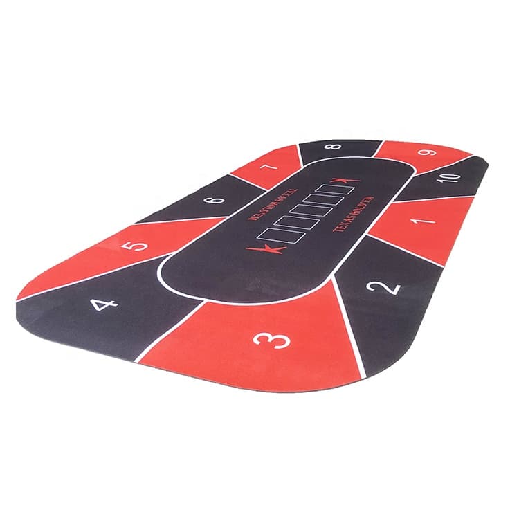 Portable Poker Felt Gaming Mat – Professional Use