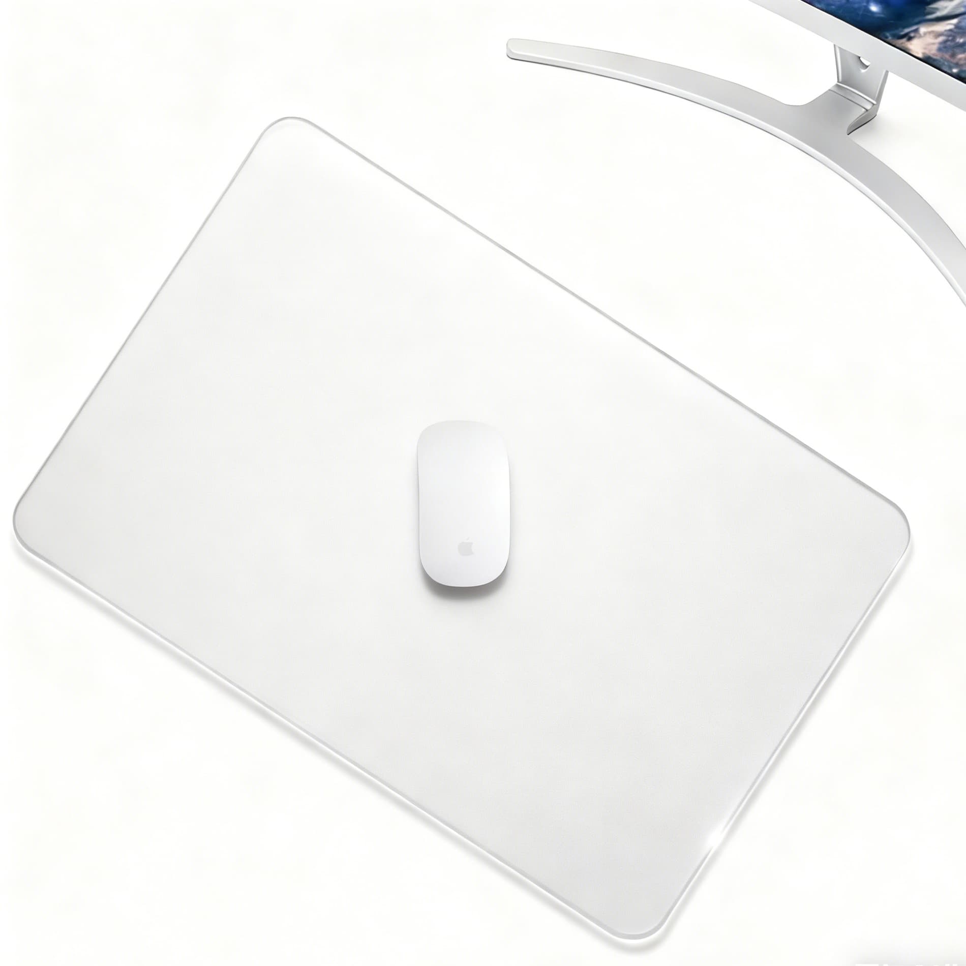 Tempered Glass Gaming Mouse Pad – Large
