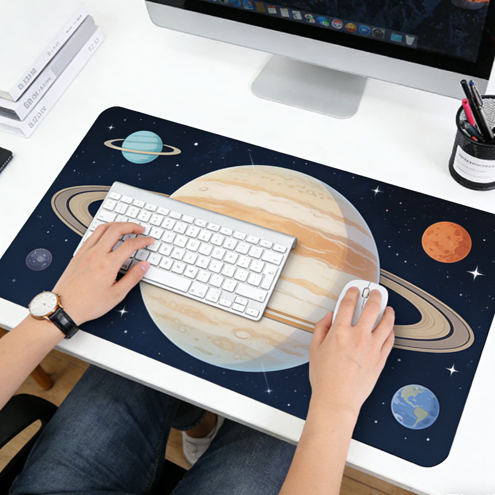 Anime Art Gaming Desk Pad