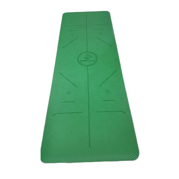 Alignment Line Yoga Mat for Beginners
