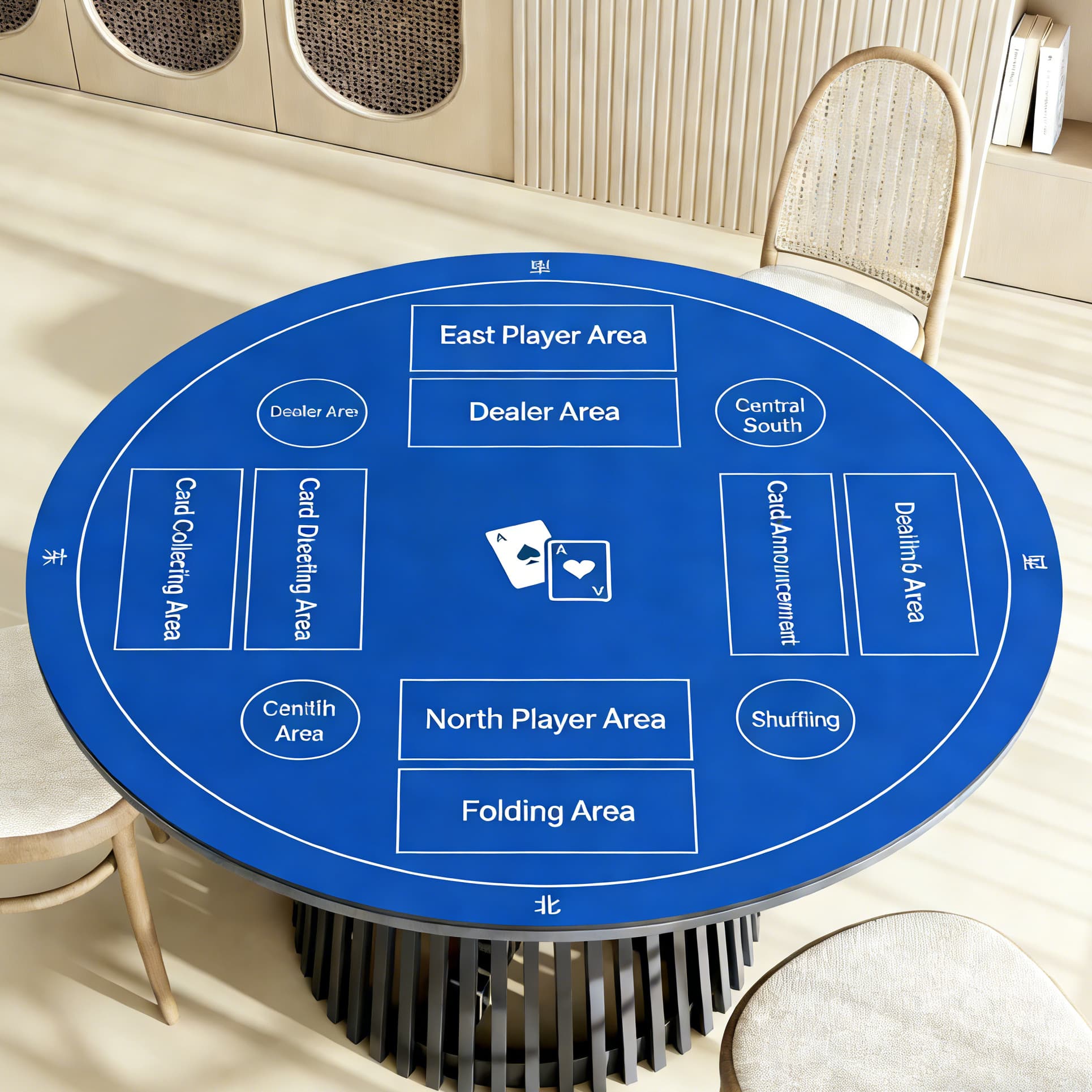Chess & Mahjong Table Mat