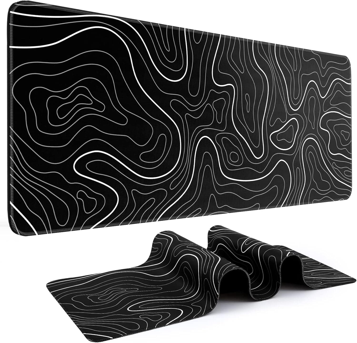 XXXL Gaming Mouse Pad - Waterproof Black Rubber