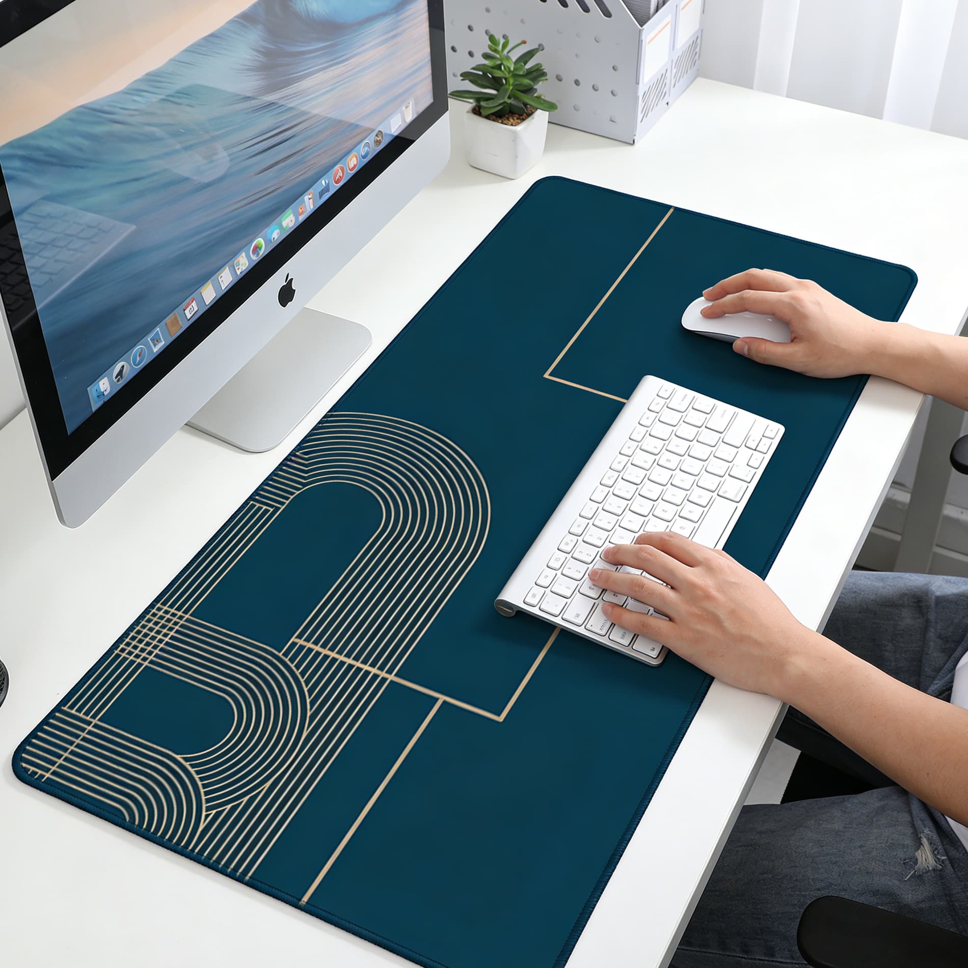 Waterproof Rubber Gaming Mouse Pad