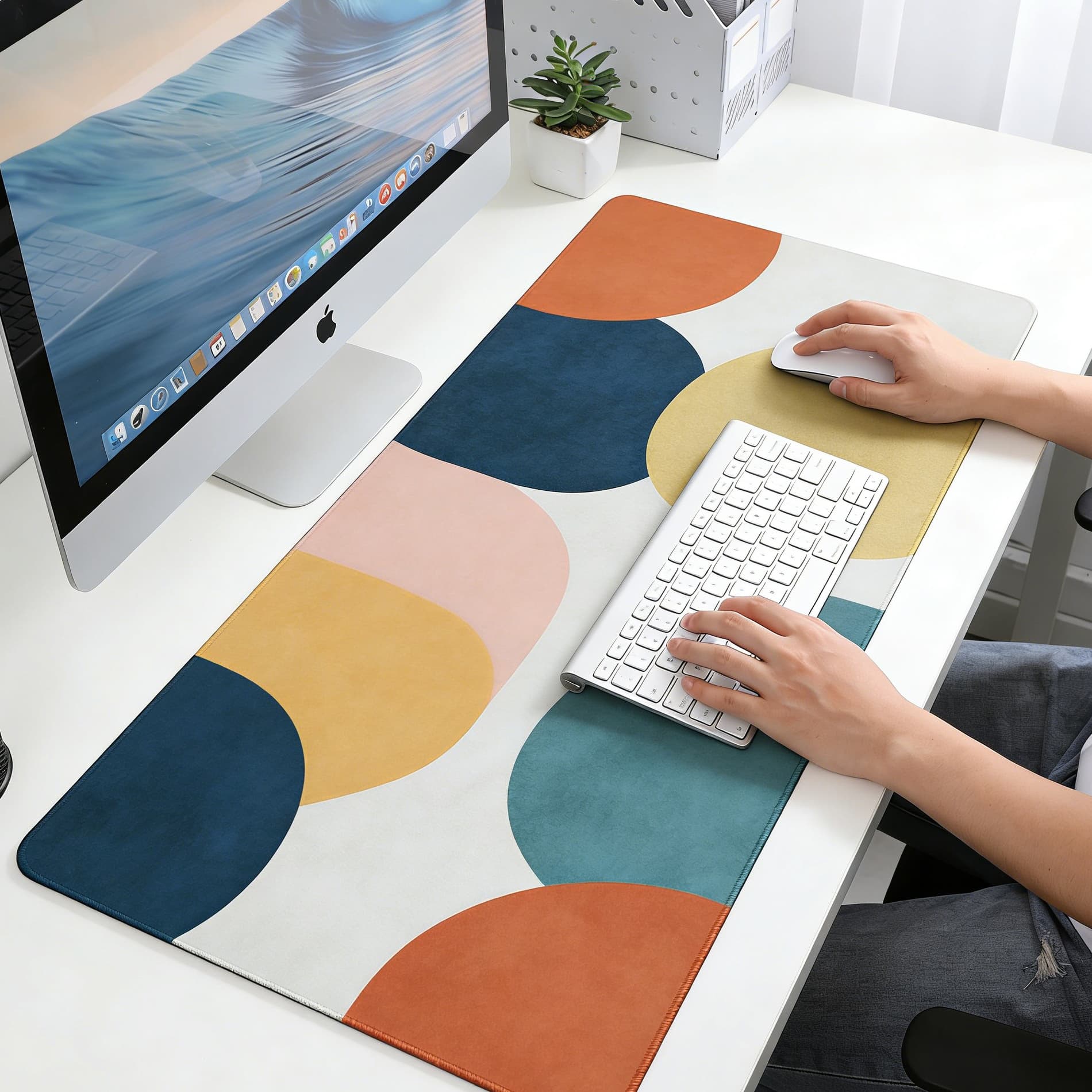 XXL Non-Slip Gaming Keyboard Mouse Pad