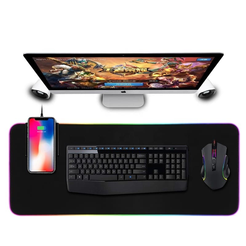 Wireless Charging RGB Gaming Mouse Pad XXL
